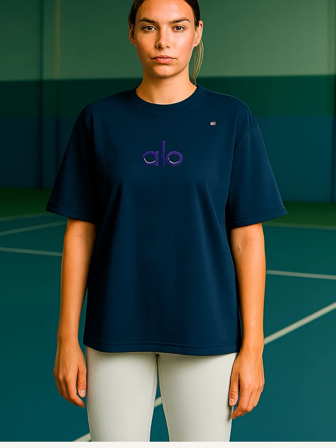 تیشرت نخ و پنبه مدل باکسی فری سایز